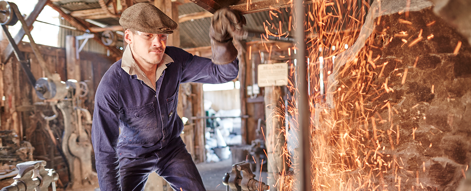 Forged by hand. Built to last.